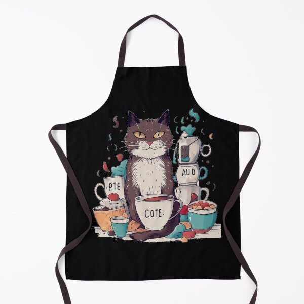 Item preview, All I Need: Coffee and My Cat - The Ultimate Comfort Duo designed and sold by FunnyDesignsArt.