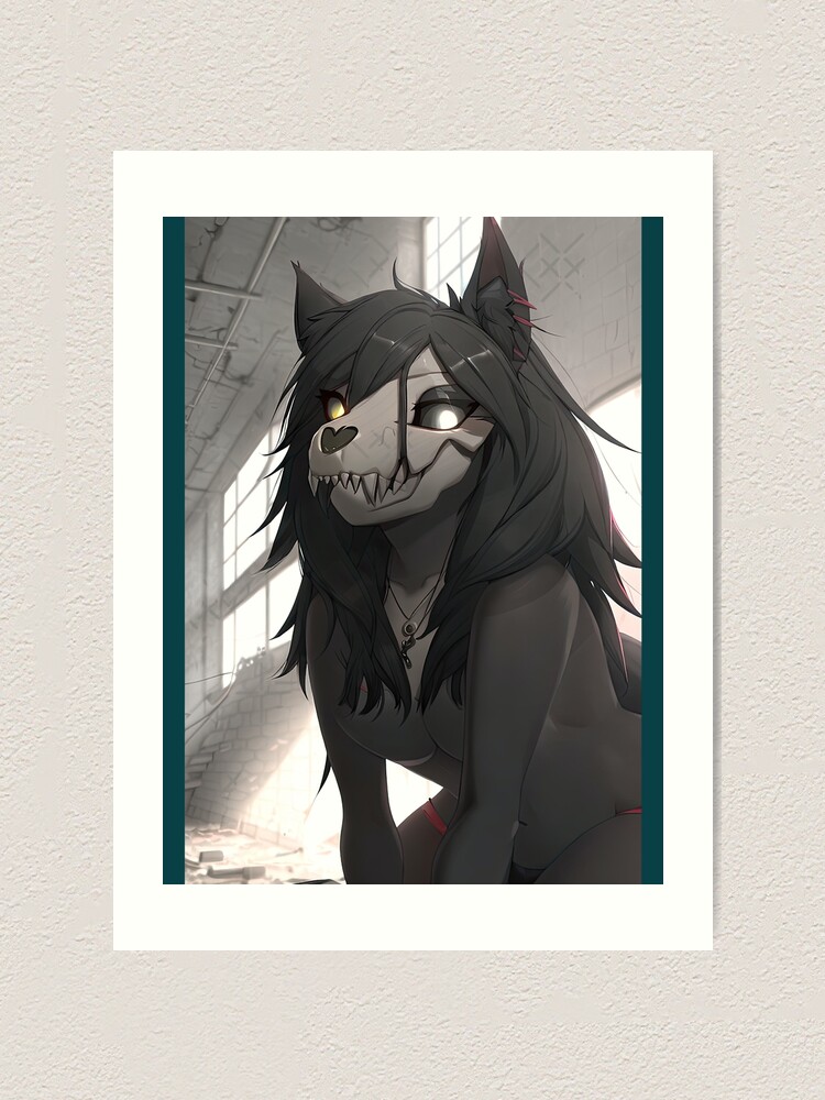 SCP 1471 Mal0 Furry Art Print Furry Poster SCP Containment 