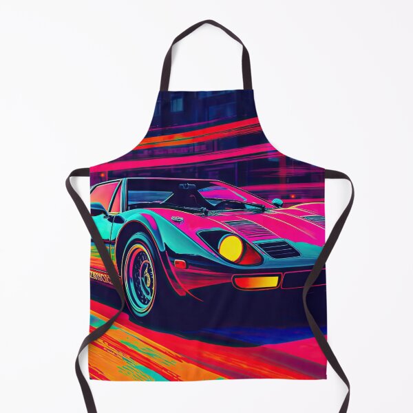 Item preview, Retro Car Digital Illustrations: A Journey to the 80s-90s designed and sold by Piotrek0001.