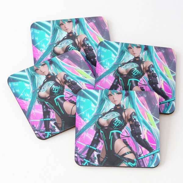 Item preview, Cyberpunk Idol - Embrace the Futuristic Aesthetics of Anime and Cyber Culture designed and sold by CUpToDate.