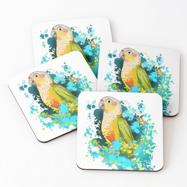 Item preview, green parrot designed and sold by projet-D-N-A.