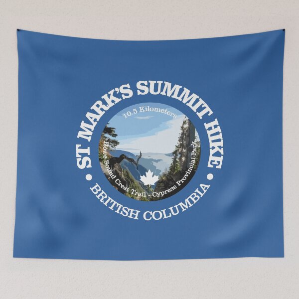 Item preview, St Mark's Summit Hike (rd) designed and sold by curranmorgan.