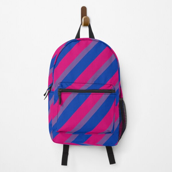 Item preview, Diagonally Striped Bisexual Pride Flag designed and sold by ontrendshirts.