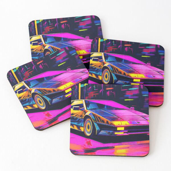 Item preview, Retro Car Digital Illustrations: A Journey to the 80s-90s designed and sold by Piotrek0001.