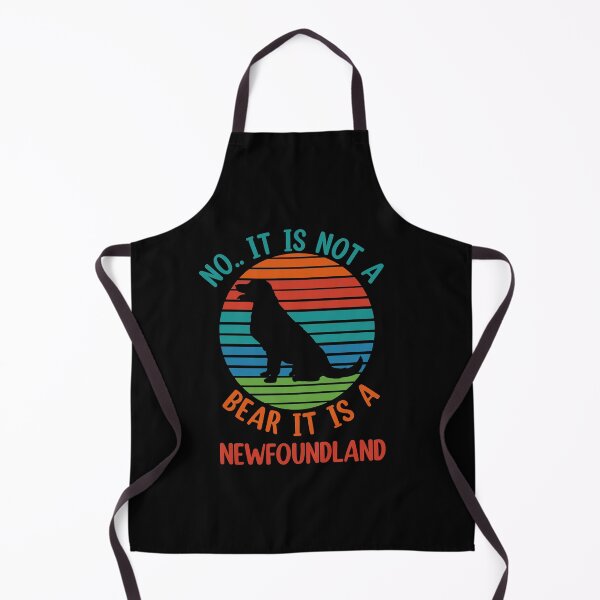 Item preview, No It Is Not A Bear Funny Newfoundland Dog designed and sold by Rami Khalifah.