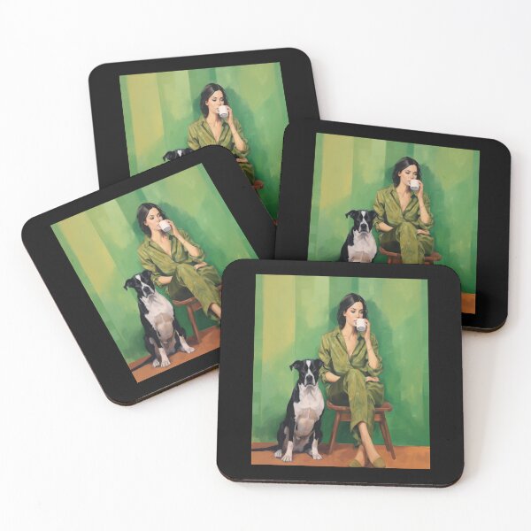 Item preview, All I Need: Coffee and My Dog - The Perfect Companionship designed and sold by FunnyDesignsArt.