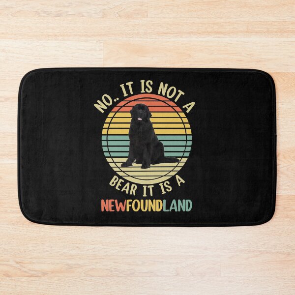 Item preview, No It Is Not A Bear Funny Newfoundland Dog  designed and sold by Rami Khalifah.