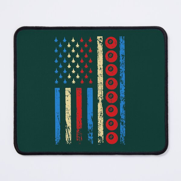Item preview, American Cue Sports Flag Athletic Billiards 4th Of July designed and sold by KataokiChiko.