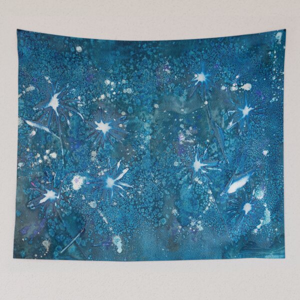 Item preview, Black-Eyed Susans Cyanotype Print designed and sold by Redheadwonders.