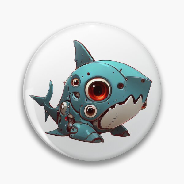 Item preview, Robo-Shark! designed and sold by kukamatsu.