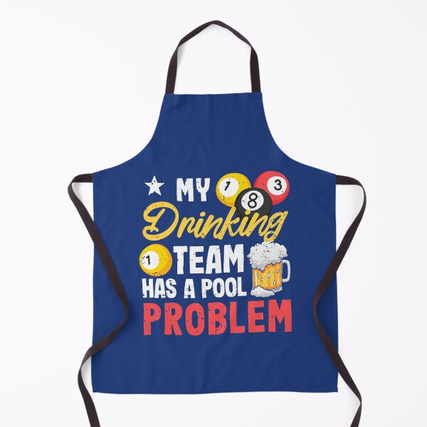 Item preview, Billiard Players 8Ball My Drinking Team Has A Pool Problem designed and sold by KataokiChiko.