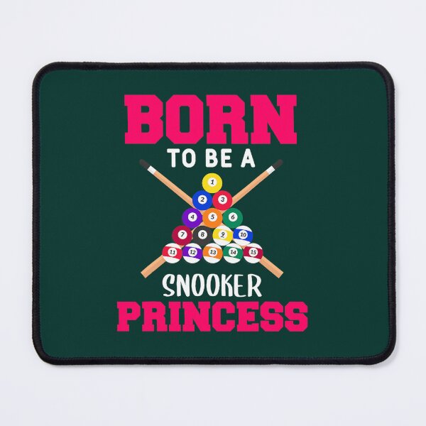 Item preview, Born To Be A Snooker Princess Billiards Pool Player Woman 2 designed and sold by KataokiChiko.