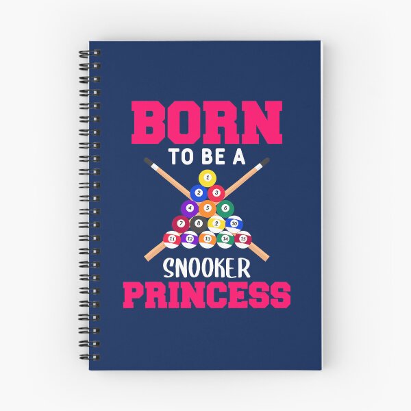 Item preview, Born To Be A Snooker Princess Billiards Pool Player Woman 2 designed and sold by KataokiChiko.