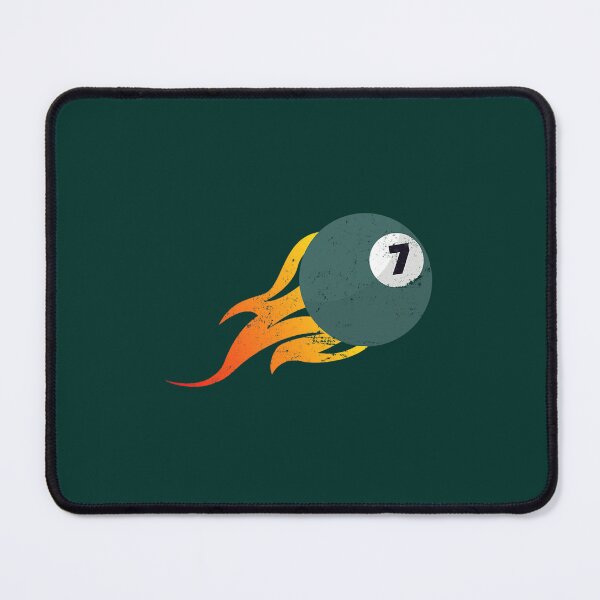 Item preview, Billiard player billiard ball on flame 8Ball Billiard table designed and sold by KataokiChiko.