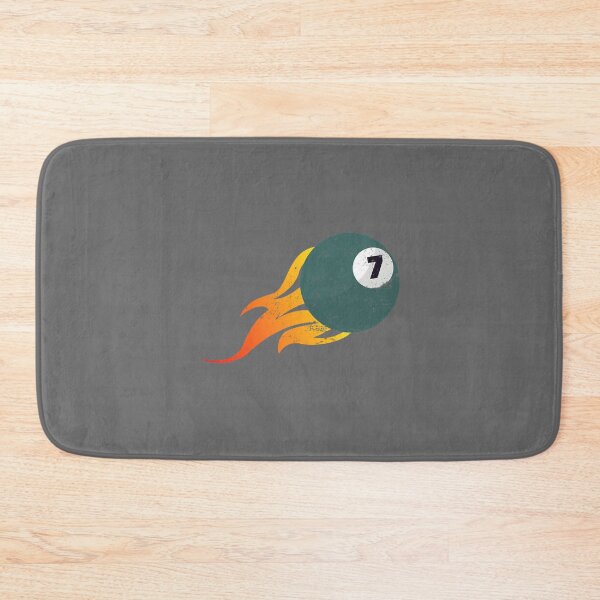 Item preview, Billiard player billiard ball on flame 8Ball Billiard table designed and sold by KataokiChiko.