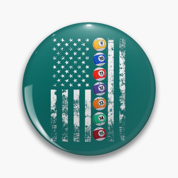 Item preview, Billiards USA US American Flag designed and sold by KataokiChiko.