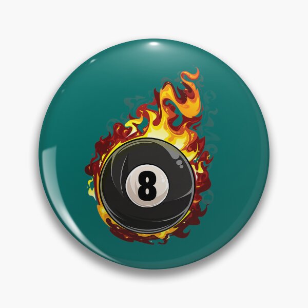 Item preview, Billiard 8 Ball Player Pool Billiards Snooker Cue Sports designed and sold by KataokiChiko.