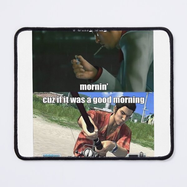 Item preview, Good Morning Yakuza Meme designed and sold by helgahamilton.