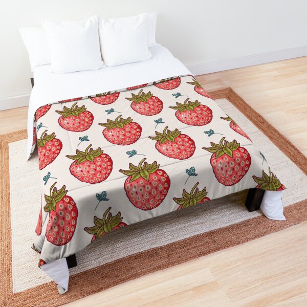 strawberry fields Comforter