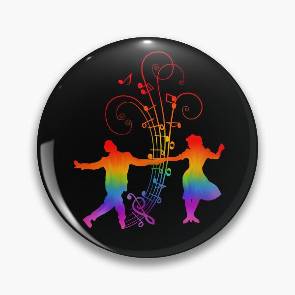 Item preview, 1940s Rainbow Swing Dancers Silhouettes designed and sold by Deborah Camp.