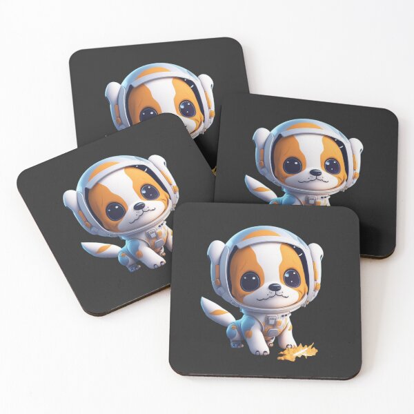 Item preview, Very Cute Cosmo the Space Dog designed and sold by ChibiArtline.