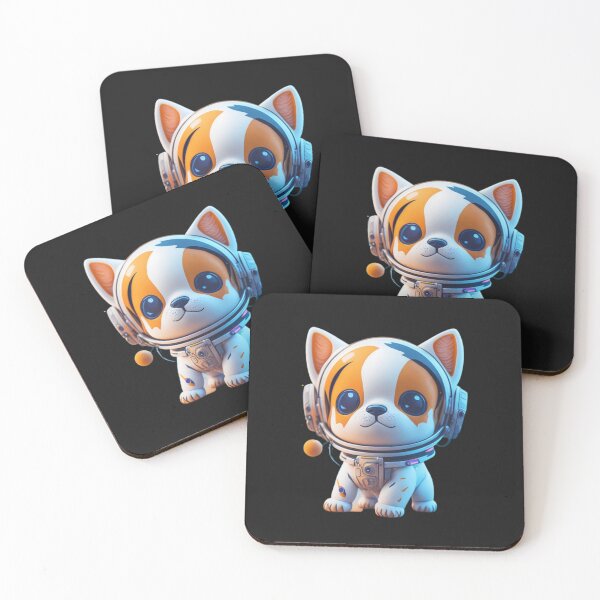 Item preview, Very Cute Cosmo the Space Dog designed and sold by ChibiArtline.