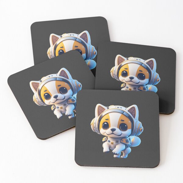 Item preview, Very Cute Cosmo the Space Dog designed and sold by ChibiArtline.