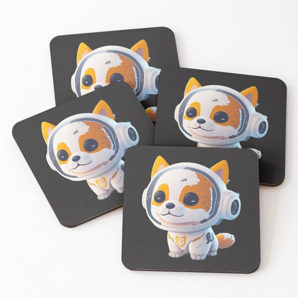Item preview, Very Cute Cosmo the Space Dog designed and sold by ChibiArtline.