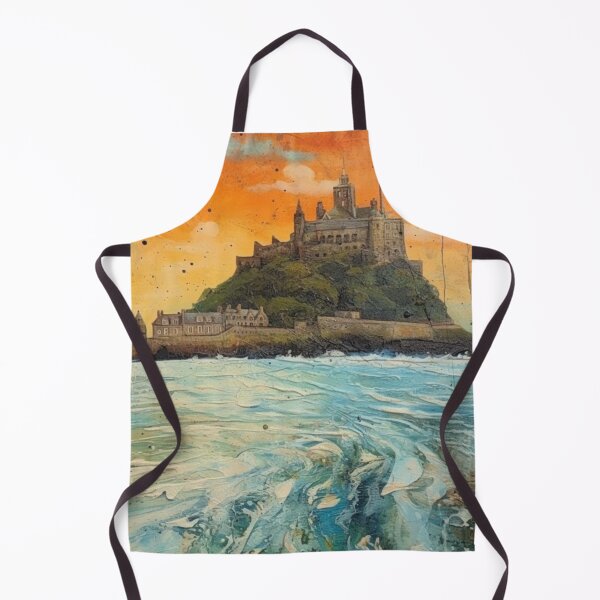 Item preview, St Michael’s Mount from Penzance at sunrise designed and sold by EpicFoxArt.
