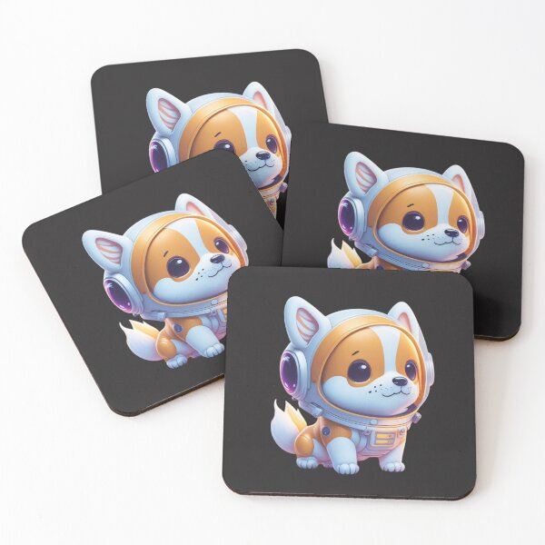 Item preview, Very Cute Cosmo the Space Dog designed and sold by ChibiArtline.