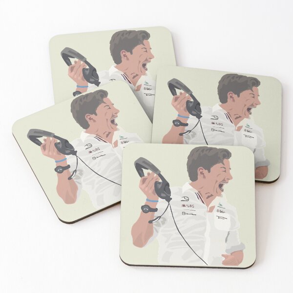Item preview, Toto Wolff angry at Verstappen as Hamilton crashes into the back designed and sold by KassieSalem.