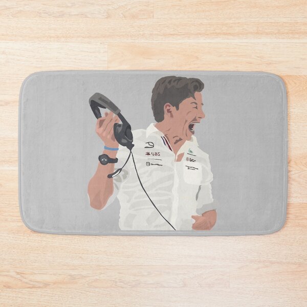 Item preview, Toto Wolff angry at Verstappen as Hamilton crashes into the back designed and sold by KassieSalem.