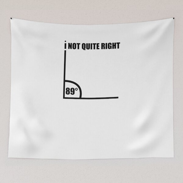Item preview, I Not Quite Right designed and sold by EncodedShirts.