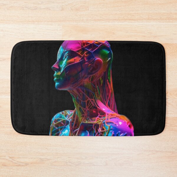 Item preview, Sci Fi Girl Colorful Geometric Aesthetics designed and sold by PinkPinkArts.