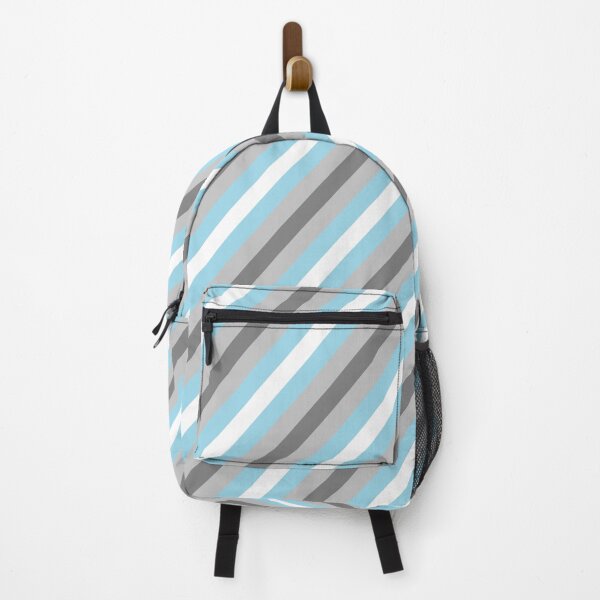 Item preview, Diagonally Striped Demiboy Pride Flag designed and sold by ontrendshirts.