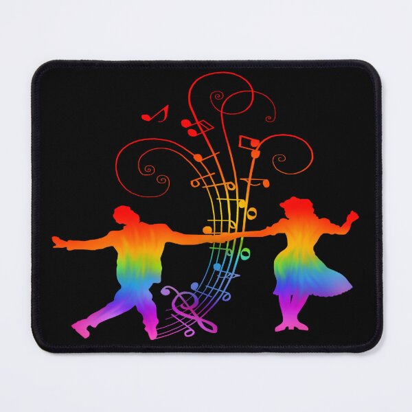 Item preview, 1940s Rainbow Swing Dancers Silhouettes designed and sold by Deborah Camp.