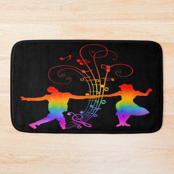 Item preview, 1940s Rainbow Swing Dancers Silhouettes designed and sold by Deborah Camp.