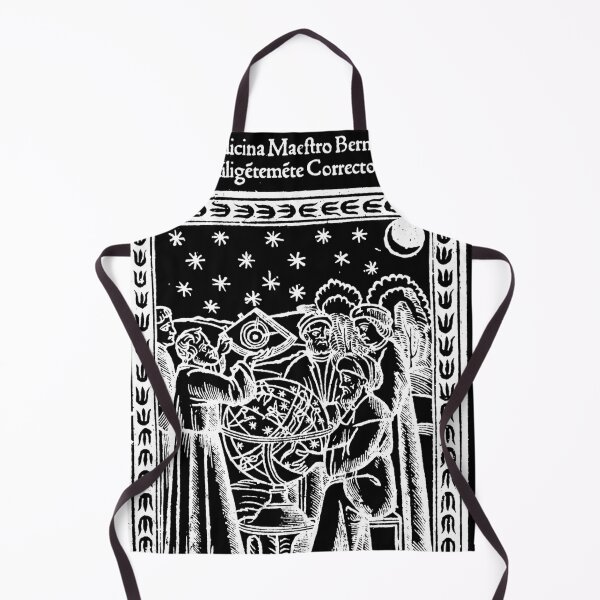 Item preview, Renaissance Woodcut of Astronomers and Night Sky with Astrolabe designed and sold by Pixelchicken.