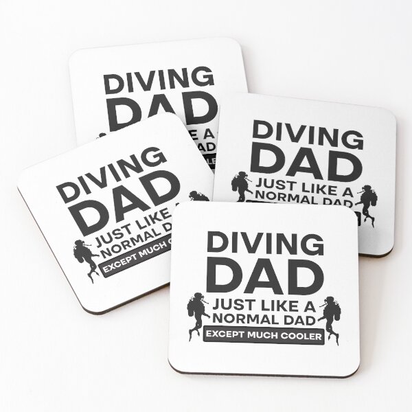 Item preview, Diving Dad Just Like Normal Dad Except Much Cool designed and sold by Rami Khalifah.