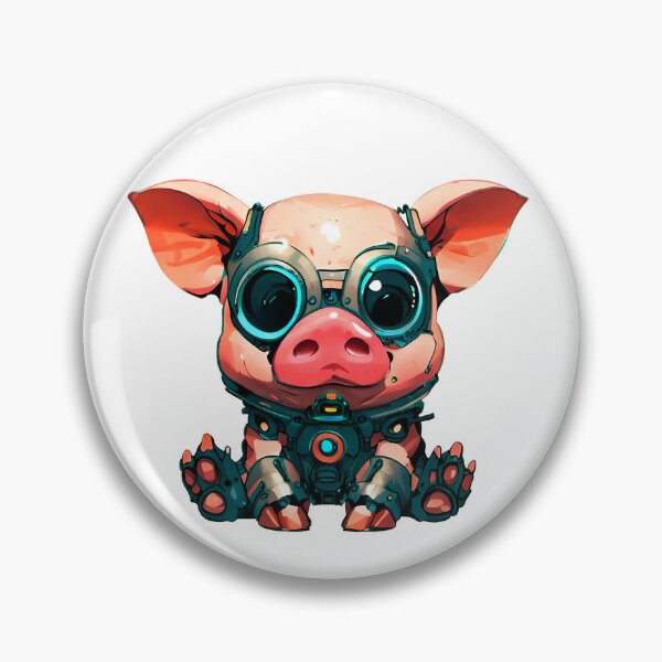 Item preview, Robo-Pig! designed and sold by kukamatsu.