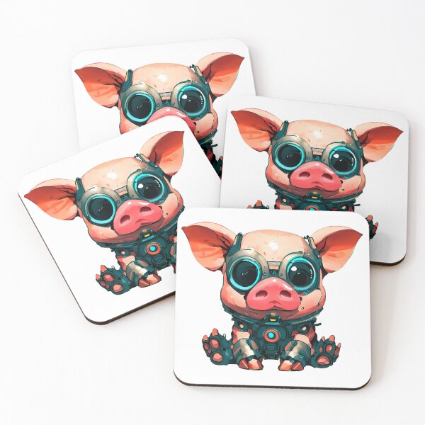 Item preview, Robo-Pig! designed and sold by kukamatsu.