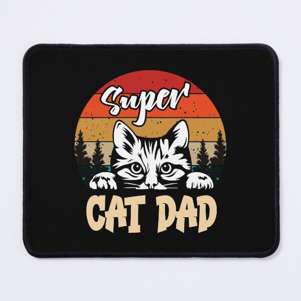 Item preview, Super cat dad designed and sold by RaselStyleHub.