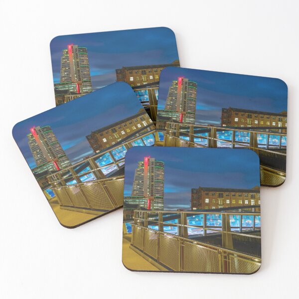 Item preview, Leeds Bridgewater Place From David Oluwale Bridge designed and sold by Alisonchambers2.