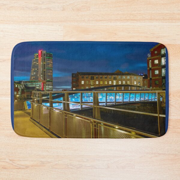 Item preview, Leeds Bridgewater Place From David Oluwale Bridge designed and sold by Alisonchambers2.