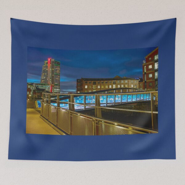 Item preview, Leeds Bridgewater Place From David Oluwale Bridge designed and sold by Alisonchambers2.