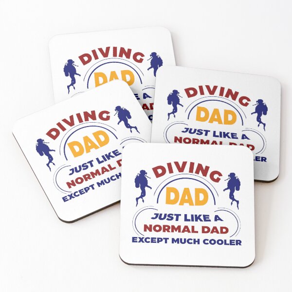 Item preview, Diving Dad Just Like Normal Dad Except Much Cool designed and sold by Rami Khalifah.