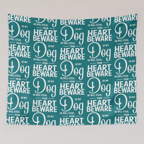 Item preview, Beware of my dog he will steal your heart  designed and sold by DoeringMilliana.