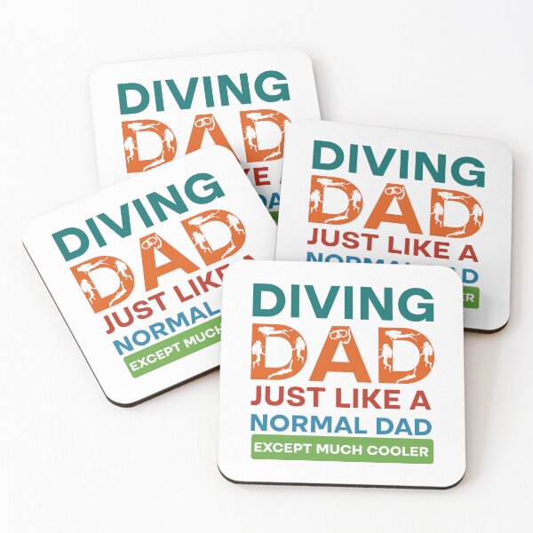 Item preview, Diving Dad Just Like Normal Dad Except Much Cool designed and sold by Rami Khalifah.