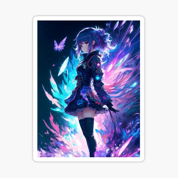 Item preview, AI Anime Art - Captivating AI-Generated Girl designed and sold by CUpToDate.
