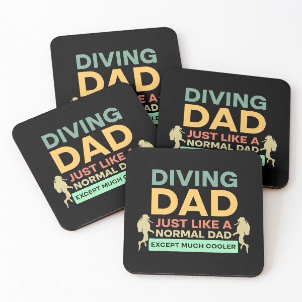 Item preview, Diving Dad Just Like Normal Dad Except Much Cool designed and sold by Rami Khalifah.